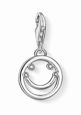 Thomas Sabo Charm Pendant Happy Charm Siver D