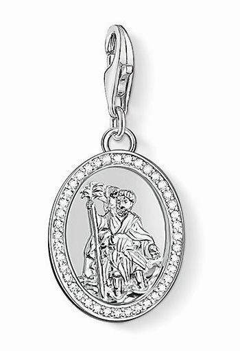 Thomas Sabo Charm Pendant St. Christopher Silver D
