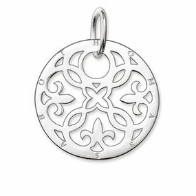 Thomas Sabo Glam And Soul Sterling Silver Ornament Small Pendant D