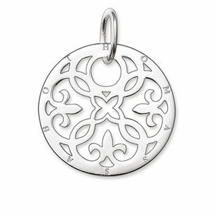 Thomas Sabo Glam And Soul Sterling Silver Ornament Small Pendant D