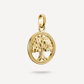 Thomas Sabo Gold Plated Tree of Life Connect Charm