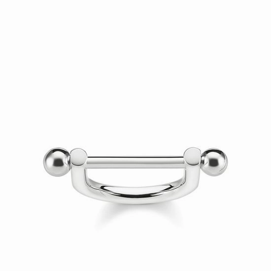 Thomas Sabo Sterling Silver Glam and Soul Iconic Ring Size 60
