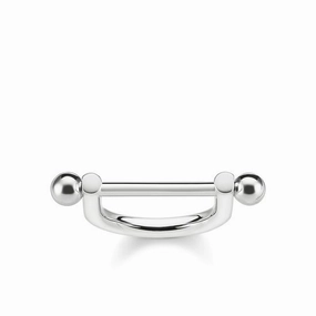 Thomas Sabo Sterling Silver Glam and Soul Iconic Ring Size 60