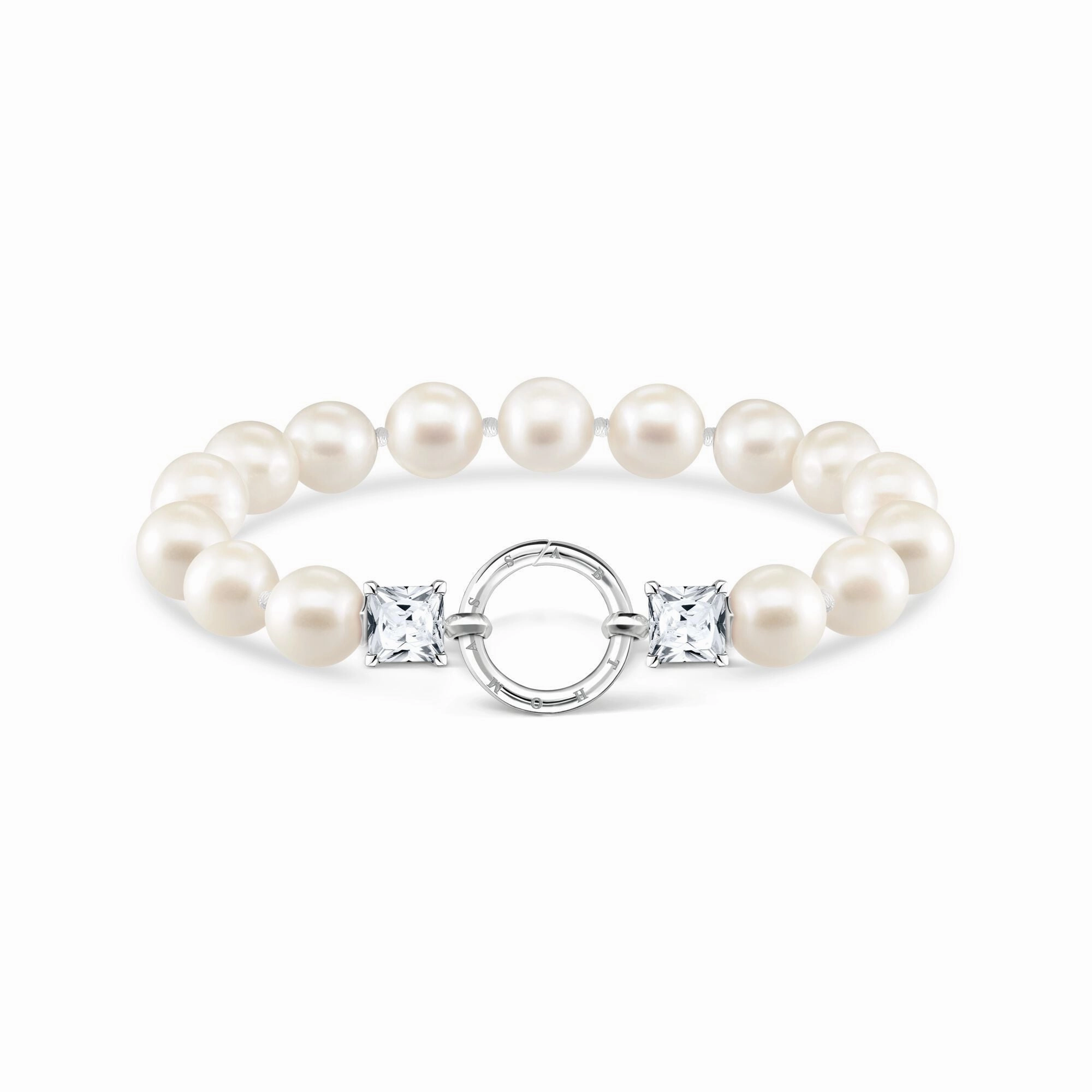 Thomas Sabo Sterling Silver Pearl Bracelet D