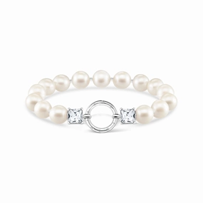 Thomas Sabo Sterling Silver Pearl Bracelet D
