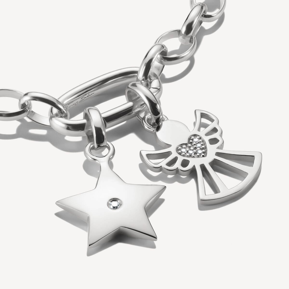 Thomas Sabo Sterling Silver Star Connect Charm