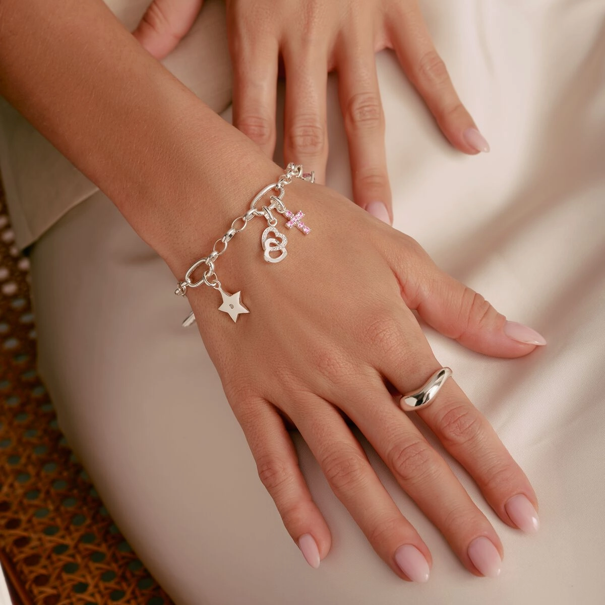 Thomas Sabo Sterling Silver Star Connect Charm