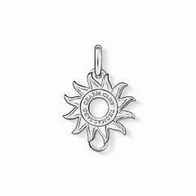 Thomas Sabo Sterling Silver Sun Charm Carrier D