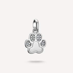 Thomas Sabo Sterling Silver White Zirconia Connect Charm