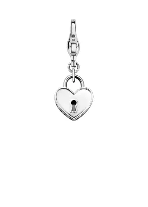 Ti Sento Charm Charming Locked Heart