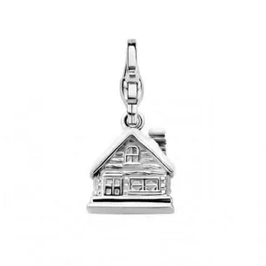 Ti Sento Sterling Silver Mountain Cottage Charm D