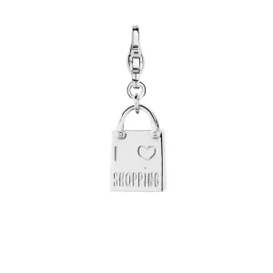 Ti Sento Sterling Silver Shop Till You Drop Charm D