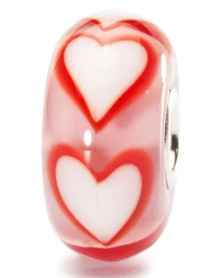 Trollbeads Bead Asian Hearts Silver