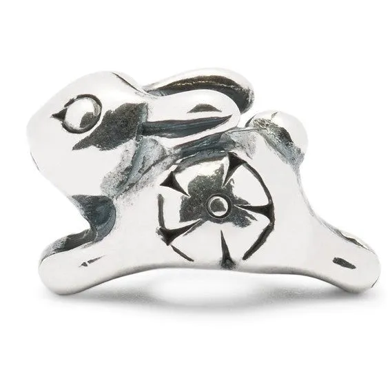 Trollbeads Bead Jumping Rabbit Silver