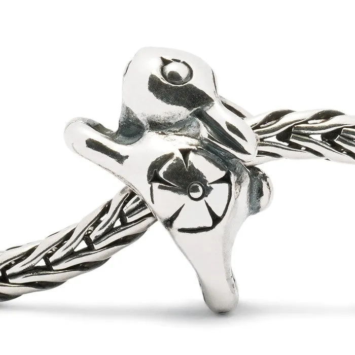 Trollbeads Bead Jumping Rabbit Silver