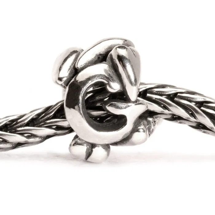 Trollbeads Bead Letter G Silver