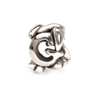 Trollbeads Bead Letter G Silver