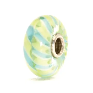 Trollbeads Bead Light Blue Braid D
