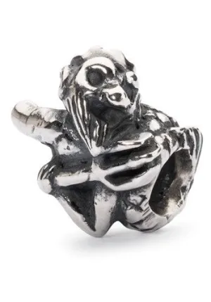 Trollbeads Bead Merman of Wisdom Silver