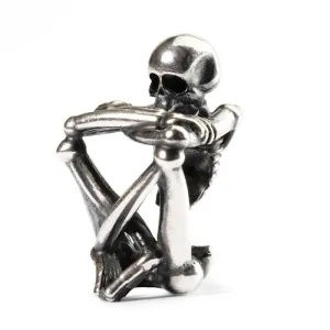 Trollbeads Bead Silver Skeleton Spirit