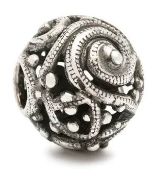 Trollbeads Bead Silver Whorl Silver