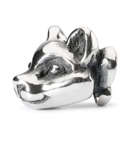 Trollbeads Bead Wilful Cat Silver