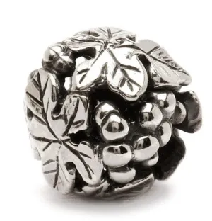 Trollbeads Bead Wine Harvest Silver