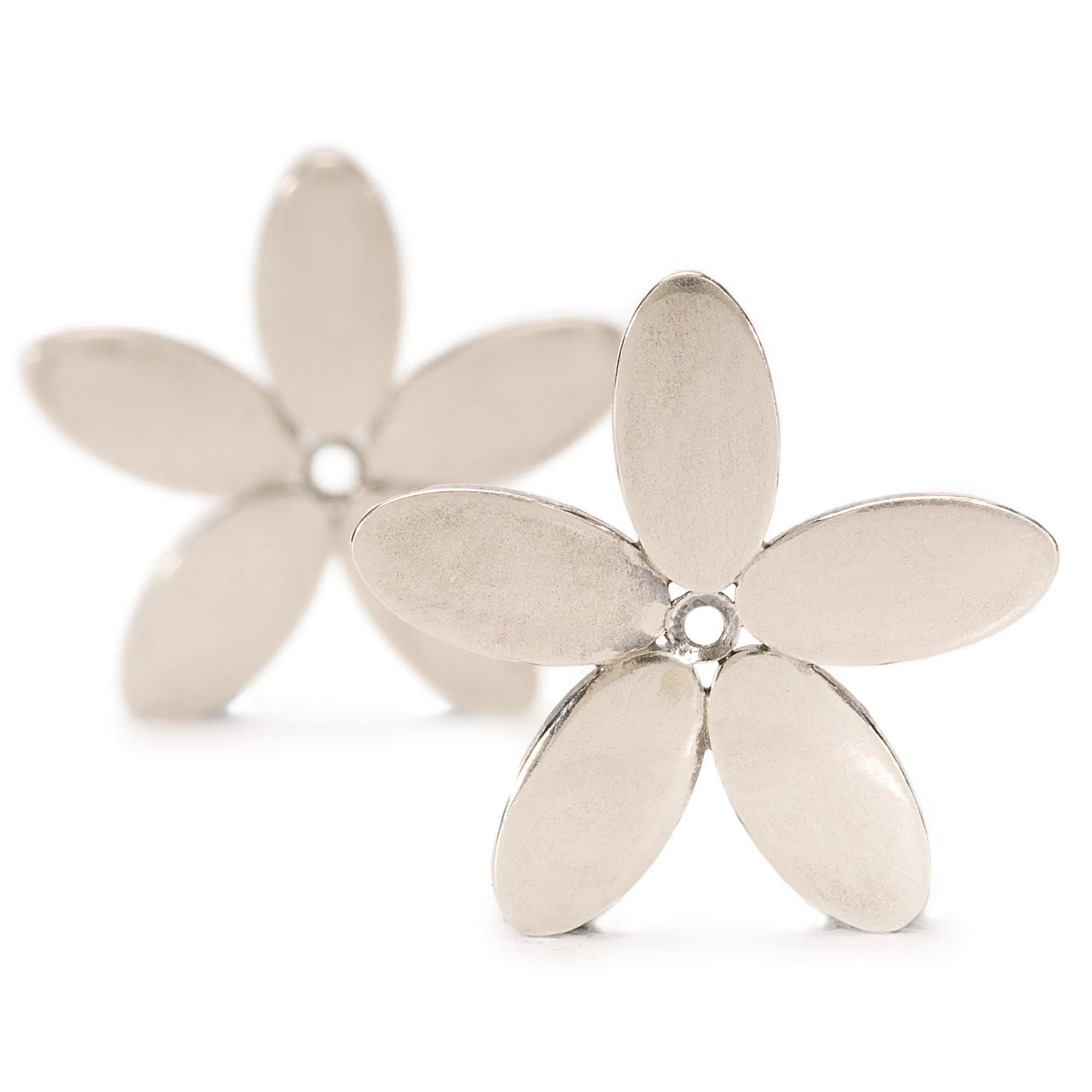 Trollbeads Earrings Wood Anemone