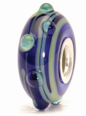 Trollbeads Bead Blue Dew