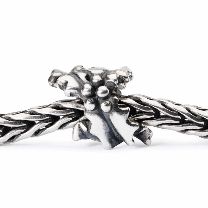 Trollbeads Bead Holly Bushes Silver
