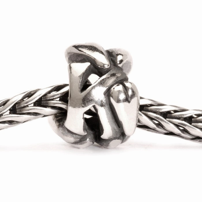 Trollbeads Bead Letter K Silver