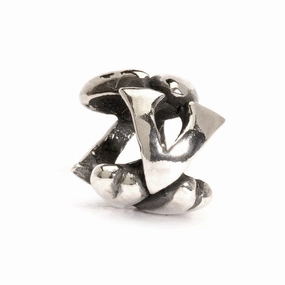 Trollbeads Bead Letter V Silver