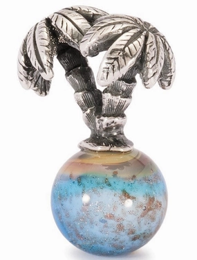 Trollbeads Bead Palm Island Silver