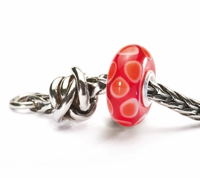 Trollbeads Bracelet Luck & Joy Red 19cm