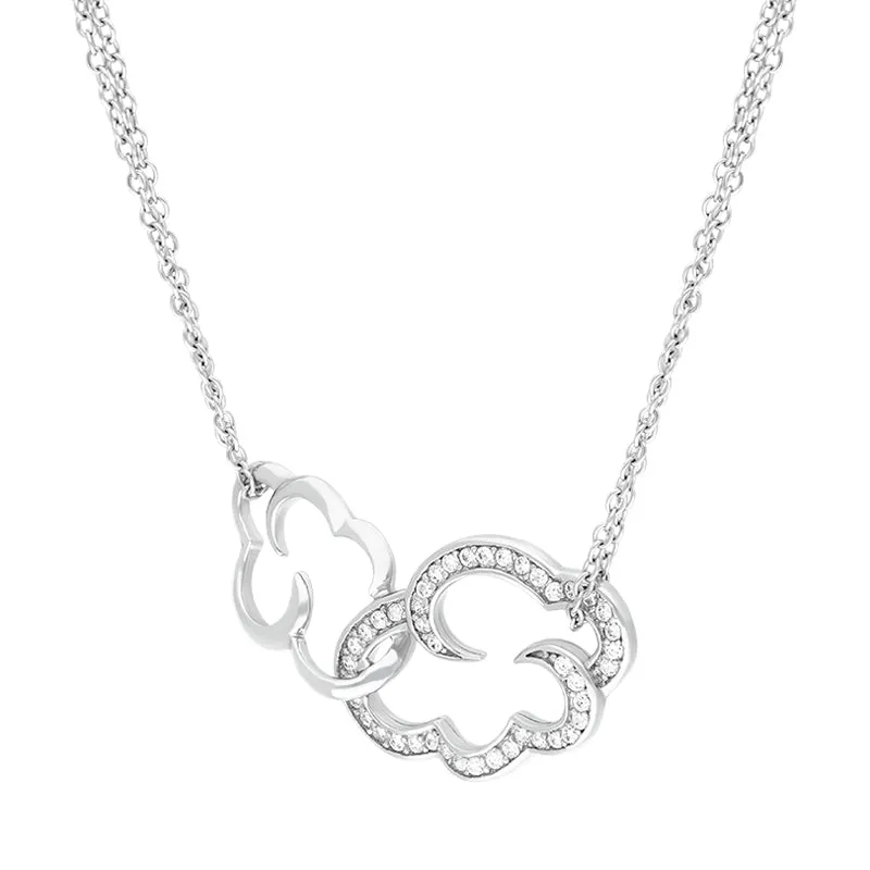 Vixi Jewellery Daydream Sterling Silver Cloud Necklace D