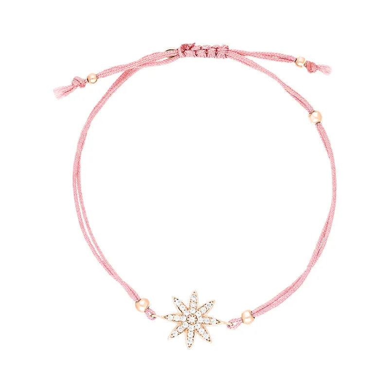 Vixi Jewellery Nova Rose Gold Pink Star Bracelet D