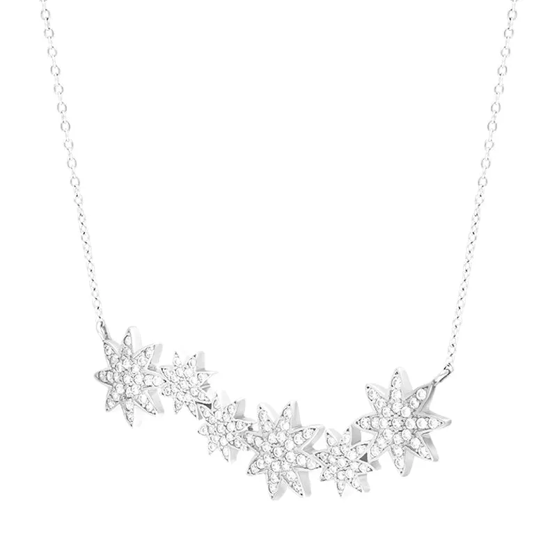 Vixi Jewellery Nova Sterling Silver Star Necklace D