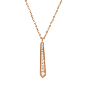 Vixi Jewellery Sunbeam Sterling Silver Bar Necklace D