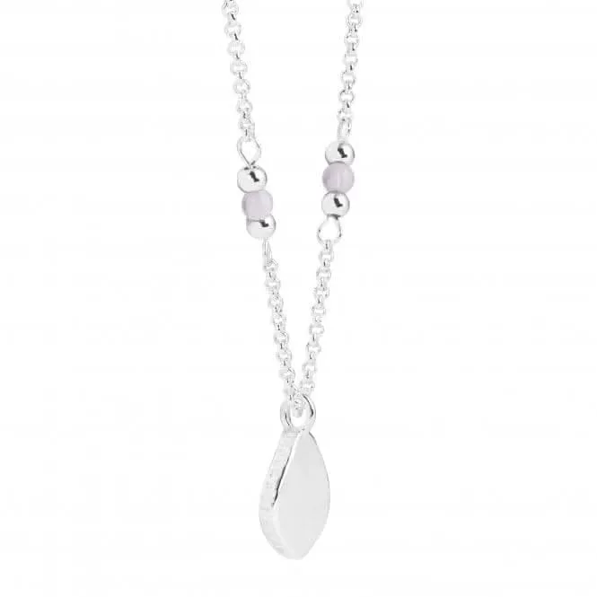 Wellness Gems Silver Opalite 45cm   5cm Extender Necklace 4228