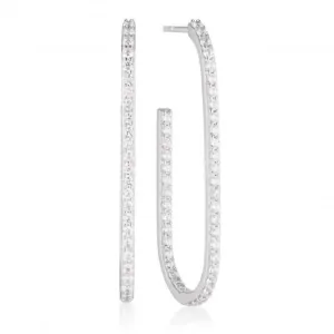 White Zirconia Capizzi X-Grande Earrings SJ-E42218-CZ
