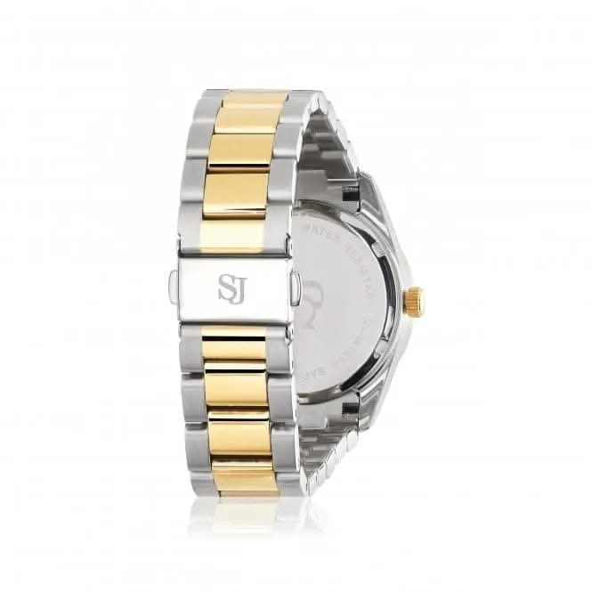 White Zirconia Electra Watch SJ-W1054-CZ-YG2