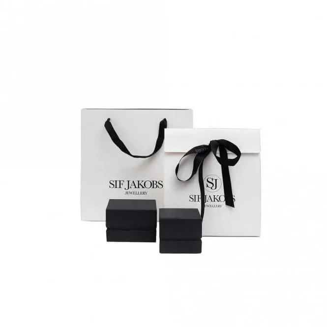 White Zirconia Ellisse Piccolo Earrings SJ-E2312-CZ
