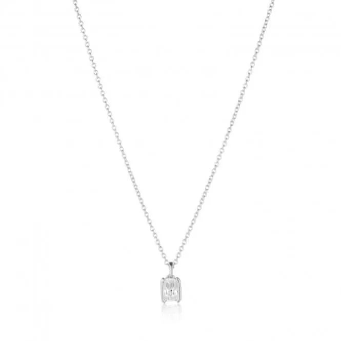 White Zirconia Roccanova Piccolo Necklace SJ-N42260-CZ
