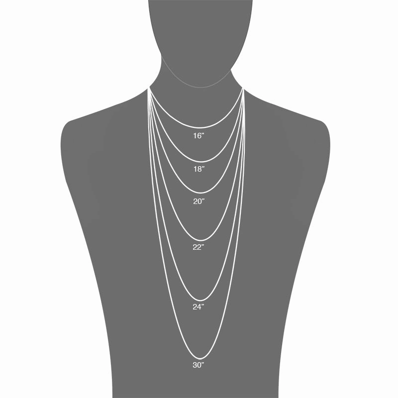 Yellow Gold Plated Sterling Silver 24 Inch Rounded Box Chain