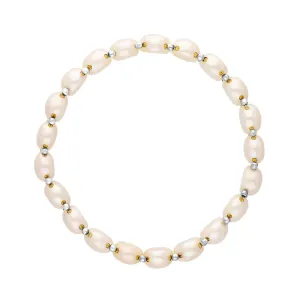 Yoko Pearls Freshwater Pearl White Bracelet D