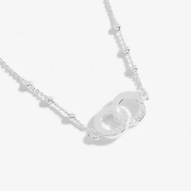 You Are My Forever Always Silver Plated 46cm   5cm Necklace 6737